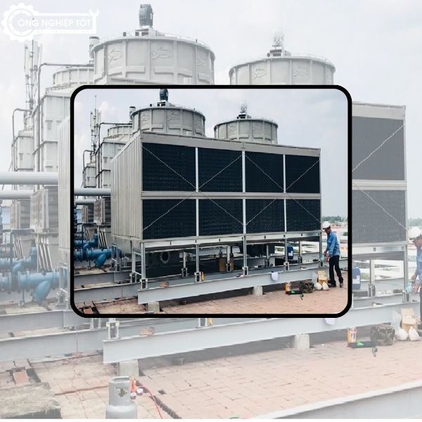 Tháp giải nhiệt tại Công Nghiệp Tốt